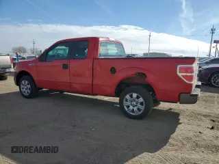 2009 Ford F-150 STX with VIN 1FTRX12W29FA24563, listed as a Copart auction lot 50050005 with 110,780 mi miles and Salvage Title. Bid and sale history available at carsss.com. Image 2.