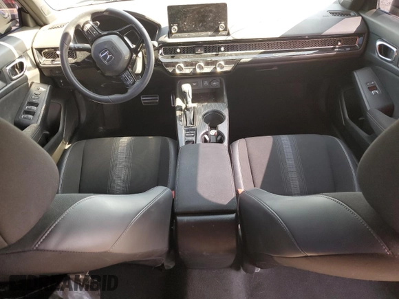 2023 Honda Civic Sport with VIN 2HGFE2F52PH526843, listed as a Copart auction lot 57826055 with 28,758 mi miles and Salvage title. Bid and sale history available at DreamBid. Image 8.