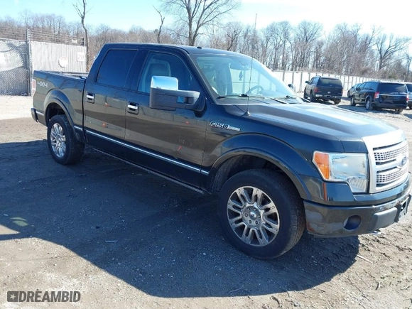 2010 Ford F-150 XL with VIN 1FTFW1EV8AFB54702, listed as a IAAI auction lot 41537513 with 1 mi miles. Bid and sale history available at carsss.com. Image 1.