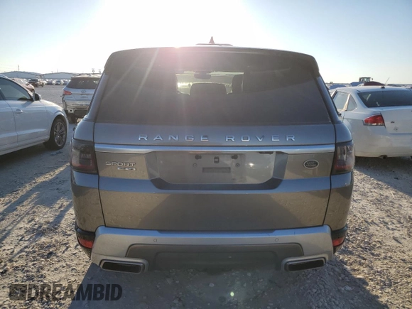 2019 Land Rover Range Rover Sport HSE with VIN SALWR2RK8KA421888, listed as a Copart auction lot 45496225 with 124,145 mi miles and Clean Title. Bid and sale history available at carsss.com. Image 6.