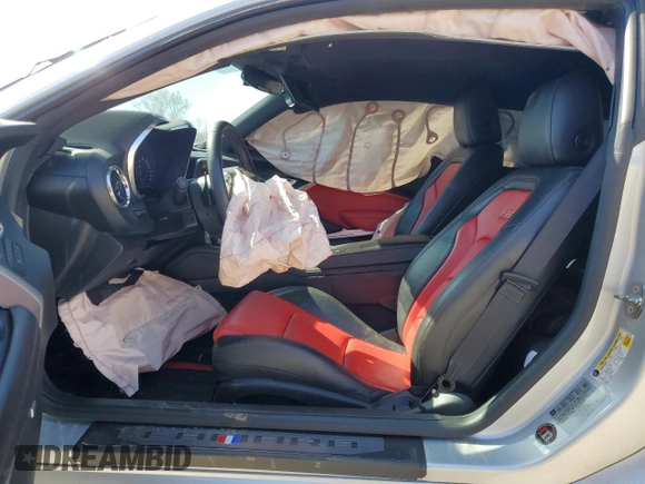 2018 Chevrolet Camaro 2SS with VIN 1G1FH1R71J0161959, listed as a Copart auction lot 50319075 with 41,396 mi miles and Salvage title. Bid and sale history available at DreamBid. Image 7.