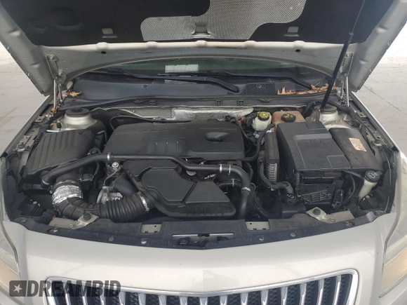 2011 Buick Regal CXL RL1 with VIN W04GN5EC7B1112799, listed as a Copart auction lot 46500085 with 204,960 mi miles and Salvage Title. Bid and sale history available at carsss.com. Image 11.
