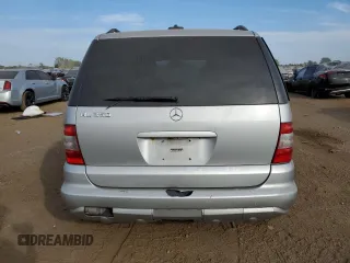 2003 Mercedes-Benz M-Class 3.7L with VIN 4JGAB57E33A421993, listed as a Copart auction lot 71800334 with 210,086 mi miles and Salvage Title. Bid and sale history available at carsss.com. Image 6.