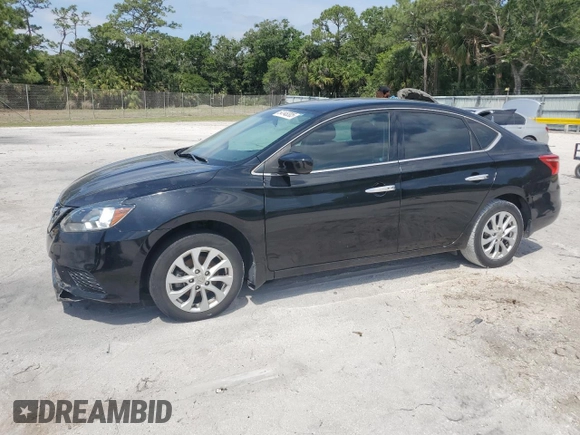 2018 Nissan Sentra SV with VIN 3N1AB7AP6JL659114, listed as a Copart auction lot 54148305 with 108,636 mi miles and Clean Title. Bid and sale history available at carsss.com. Image 1.