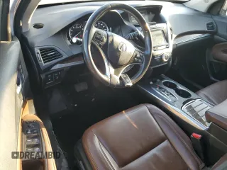 2017 Acura MDX Technology z VIN 5FRYD3H51HB006071, wystawiony jako Copart lot #52309705 z przebiegiem 98 171 mil mil oraz Szkoda całkowita • Salvage title. Historia ofert i sprzedaży dostępna na DreamBid. Obrazek 8.