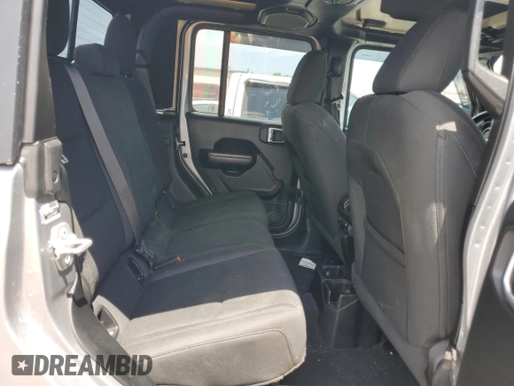 2020 Jeep Gladiator Sport S with VIN 1C6JJTAG9LL149872, listed as a Copart auction lot 58518095 with 118,910 mi miles and Salvage title. Bid and sale history available at DreamBid. Image 10.
