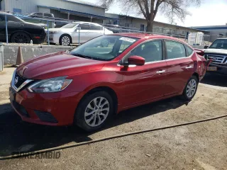 2019 Nissan Sentra S z VIN 3N1AB7AP2KY407784, wystawiony jako Copart lot #46526705 z przebiegiem 76 463 mil mil oraz Szkoda całkowita • Salvage title. Historia ofert i sprzedaży dostępna na DreamBid. Obrazek 1.