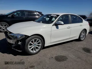 2017 BMW 3 Series 320i with VIN WBA8E1G33HNU17585, listed as a Copart auction lot 47056935 with 87,050 mi miles and Salvage Title. Bid and sale history available at carsss.com. Image 1.