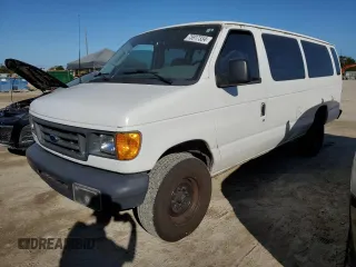 2003 Ford Econoline Passenger XL with VIN 1FBSS31L53HA97994, listed as a Copart auction lot 75917334 with 167,524 mi miles and Non Repairable. Bid and sale history available at DreamBid. Image 1.