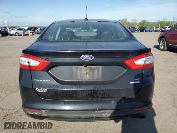 2016 Ford Fusion SE with VIN 3FA6P0HD7GR271862, listed as a Copart auction lot 54968775 with 189,318 mi miles and Clean Title. Bid and sale history available at DreamBid. Image 6.