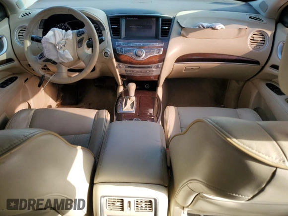 2013 Infiniti JX35 with VIN 5N1AL0MM3DC300835, listed as a Copart auction lot 50700755 with 173,616 mi miles and Salvage Title. Bid and sale history available at DreamBid. Image 8.