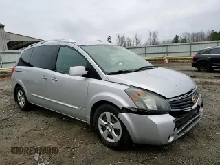 2008 Nissan Quest S z VIN 5N1BV28U58N120030, wystawiony jako Copart lot #44403825 z przebiegiem 225 303 mil mil oraz Szkoda całkowita • Salvage title. Historia ofert i sprzedaży dostępna na DreamBid. Obrazek 12.
