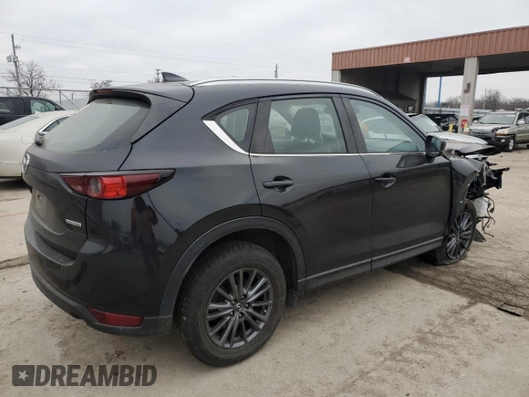 2020 Mazda CX-5 Sport with VIN JM3KFABM7L0748026, listed as a Copart auction lot 45003955 with 73,176 mi miles and Salvage Title. Bid and sale history available at carsss.com. Image 3.