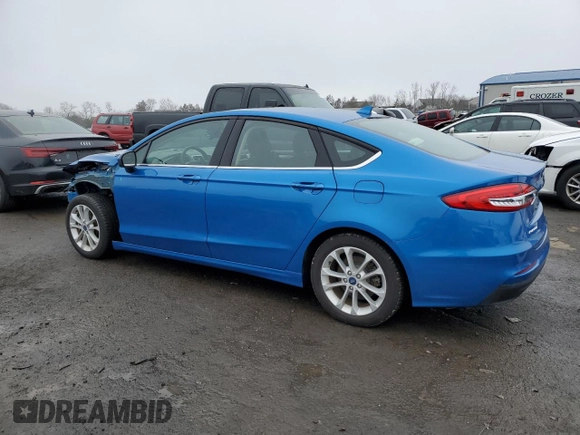 2020 Ford Fusion Hybrid SE with VIN 3FA6P0LU4LR222376, listed as a Copart auction lot 42911893 with 8,231 mi miles. Bid and sale history available at carsss.com. Image 2.