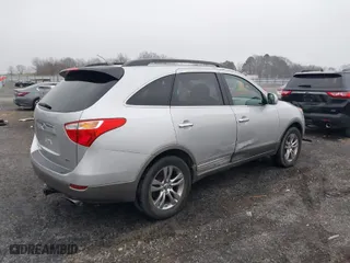 2012 Hyundai Veracruz Limited with VIN KM8NU4CC4CU190899, listed as a IAAI auction lot 41511662 with 201,617 mi miles. Bid and sale history available at carsss.com. Image 4.