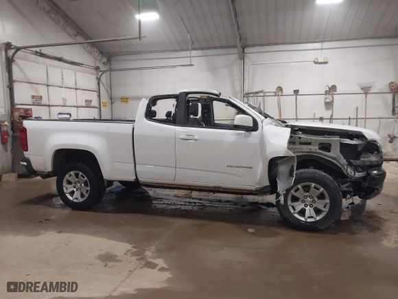 2022 Chevrolet Colorado 2WD LT with VIN 1GCHSCEAXN1235765, listed as a IAAI auction lot 41222329 with 45,763 mi miles. Bid and sale history available at carsss.com. Image 13.