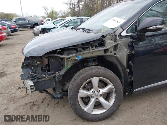 2015 Lexus RX 350 with VIN 2T2BK1BAXFC327059, listed as a IAAI auction lot 41967511 with 66,584 mi miles and . Bid and sale history available at DreamBid. Image 6.