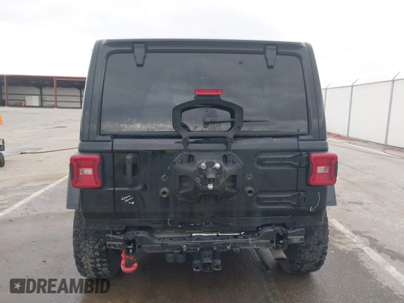 2021 Jeep Wrangler Unlimited Rubicon with VIN 1C4HJXFG8MW775419, listed as a IAAI auction lot 41797178 with 56,166 mi miles. Bid and sale history available at carsss.com. Image 17.