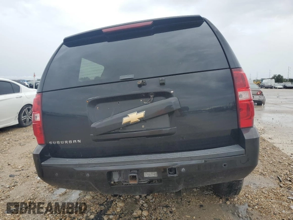 2007 Chevrolet Suburban LT with VIN 3GNFC16J37G103806, listed as a Copart auction lot 70631164 with Not Provided miles and Salvage Title. Bid and sale history available at carsss.com. Image 6.