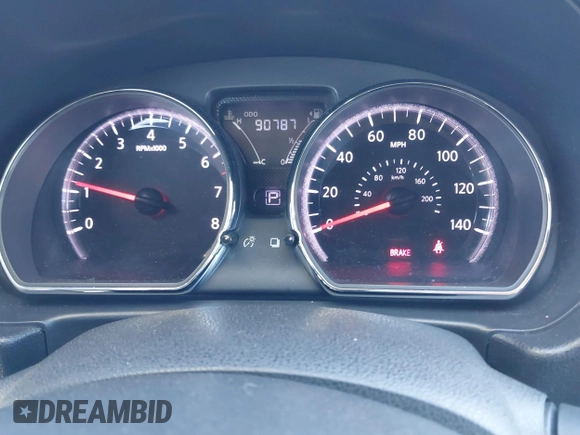 2016 Nissan Versa SV with VIN 3N1CN7AP6GL857183, listed as a IAAI auction lot 41645230 with 90,787 mi miles and . Bid and sale history available at DreamBid. Image 7.