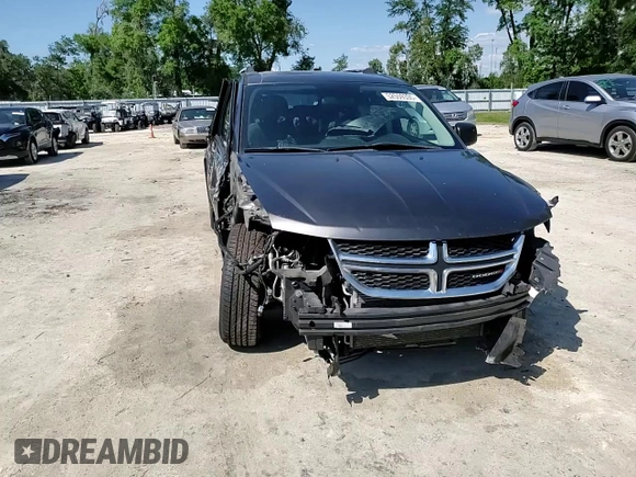 2017 Dodge Journey SE with VIN 3C4PDCAB6HT621987, listed as a Copart auction lot 52559305 with 169,468 mi miles and Salvage Title. Bid and sale history available at DreamBid. Image 14.