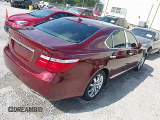 2008 Lexus LS 460 with VIN JTHBL46F785081076, listed as a IAAI auction lot 42165500 with 90,956 mi miles and . Bid and sale history available at DreamBid. Image 4.