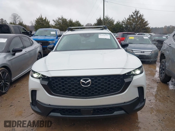 2024 Mazda CX-50 2.5 S Premium Package with VIN 7MMVABDM8RN197608, listed as a IAAI auction lot 41058947 with 7,404 mi miles. Bid and sale history available at carsss.com. Image 13.