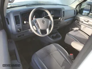 2021 Nissan NV Cargo SV with VIN 1N6BF0KM7MN805104, listed as a Copart auction lot 87334444 with 55,220 mi miles and Salvage Title. Bid and sale history available at carsss.com. Image 8.