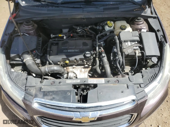 2015 Chevrolet Cruze LT with VIN 1G1PC5SB6F7208829, listed as a Copart auction lot 53242105 with 120,160 mi miles and Salvage Title. Bid and sale history available at carsss.com. Image 11.