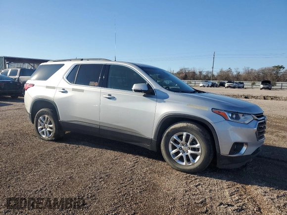 2020 Chevrolet Traverse LT Cloth with VIN 1GNEVMKW3LJ170858, listed as a Copart auction lot 87220214 with 0 mi miles and Salvage Title. Bid and sale history available at carsss.com. Image 4.