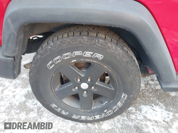 2014 Jeep Wrangler Sport with VIN 1C4AJWAG9EL295931, listed as a IAAI auction lot 41362815 with 104,881 mi miles and . Bid and sale history available at carsss.com. Image 19.