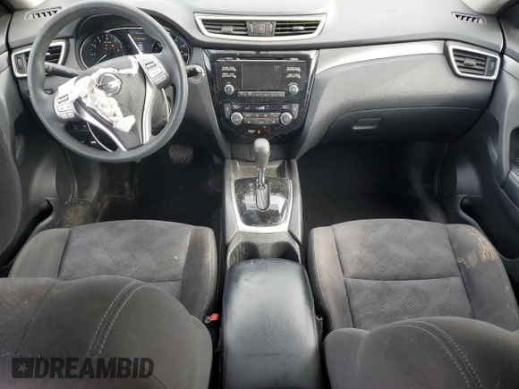 2015 Nissan Rogue SV with VIN KNMAT2MVXFP535768, listed as a Copart auction lot 53031005 with 124,767 mi miles and Salvage Title. Bid and sale history available at carsss.com. Image 8.