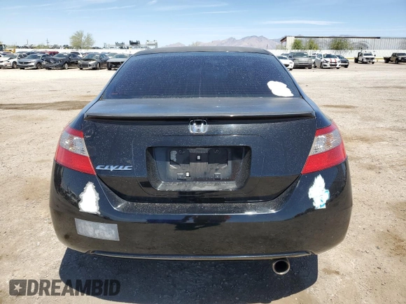 2009 Honda Civic EX with VIN 2HGFG12839H516541, listed as a Copart auction lot 53750275 with Not Provided miles and Salvage Title. Bid and sale history available at DreamBid. Image 6.