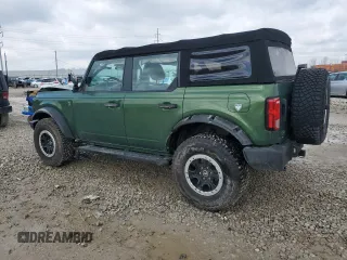 2022 Ford Bronco with VIN 1FMEE5DP0NLA81692, listed as a Copart auction lot 46881445 with 28,843 mi miles and Salvage Title. Bid and sale history available at DreamBid. Image 2.