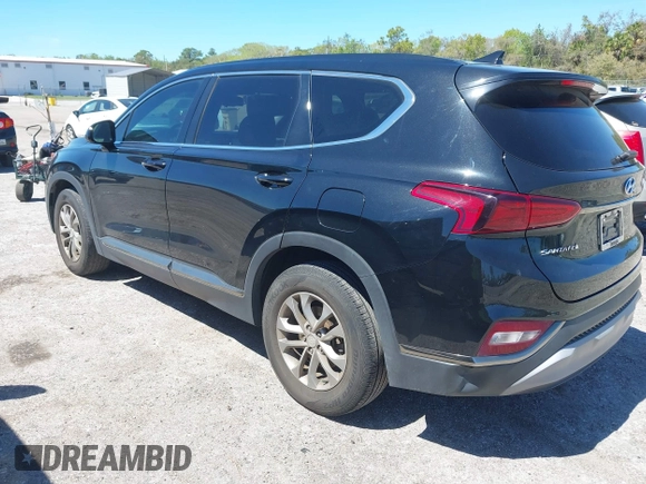 2019 Hyundai Santa Fe SEL with VIN 5NMS33AD4KH046114, listed as a IAAI auction lot 41826467 with 102,714 mi miles and . Bid and sale history available at DreamBid. Image 3.