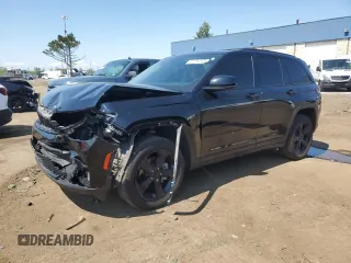 2023 Jeep Grand Cherokee Limited with VIN 1C4RJHBGXPC642795, listed as a Copart auction lot 57123245 with 51,399 mi miles and Salvage title. Bid and sale history available at DreamBid. Image 1.