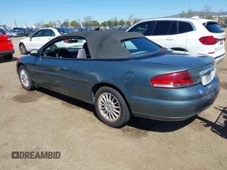 2005 Chrysler Sebring Touring with VIN 1C3EL55R45N705433, listed as a IAAI auction lot 41817797 with 114,013 mi miles and . Bid and sale history available at DreamBid. Image 3.
