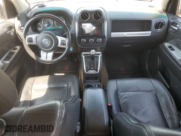 2016 Jeep Compass High Altitude with VIN 1C4NJDEB0GD709177, listed as a Copart auction lot 61248065 with 45,558 mi miles and Salvage title. Bid and sale history available at DreamBid. Image 8.