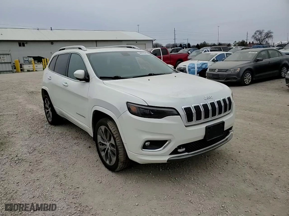 2019 Jeep Cherokee Overland with VIN 1C4PJMJX5KD352937, listed as a Copart auction lot 44975515 with 83,430 mi miles and Salvage Title. Bid and sale history available at carsss.com. Image 12.