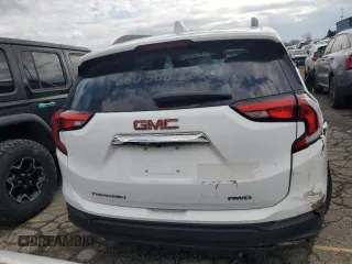 2020 GMC Terrain SLE z VIN 3GKALTEVXLL346442, wystawiony jako Copart lot #52283225 z przebiegiem 73 217 mil mil oraz Szkoda całkowita • Salvage title. Historia ofert i sprzedaży dostępna na DreamBid. Obrazek 6.