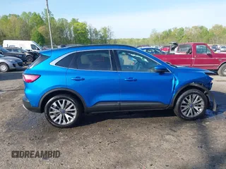 2020 Ford Escape Titanium Hybrid with VIN 1FMCU9DZ1LUB59214, listed as a IAAI auction lot 42050336 with 59,547 mi miles and . Bid and sale history available at DreamBid. Image 13.