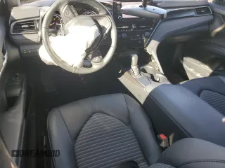 2024 Toyota Camry SE with VIN 4T1T11AK9RU231996, listed as a Copart auction lot 43810455 with 18,873 mi miles and Salvage Title. Bid and sale history available at carsss.com. Image 8.