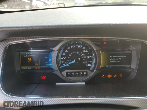 2016 Ford Taurus SHO with VIN 1FAHP2KT0GG146987, listed as a Copart auction lot 60123175 with 137,675 mi miles and Salvage title. Bid and sale history available at DreamBid. Image 9.