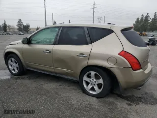 2005 Nissan Murano SE with VIN JN8AZ08T35W327638, listed as a Copart auction lot 50277855 with 238,217 mi miles and Salvage Title. Bid and sale history available at carsss.com. Image 2.