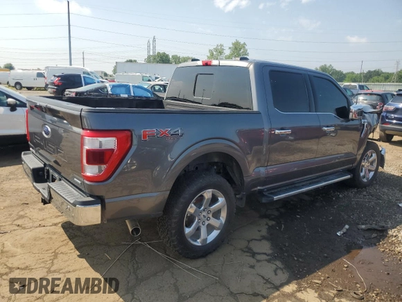 2022 Ford F-150 XL z VIN 1FTFW1E88NKE95007, wystawiony jako Copart lot #62837235 z przebiegiem 54 344 mil mil oraz Szkoda całkowita • Salvage title. Historia ofert i sprzedaży dostępna na DreamBid. Obrazek 3.