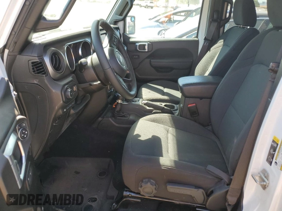 2023 Jeep Wrangler с VIN 1C4JJXN65PW651137, выставлен на аукционе Copart как лот 56337465 с пробегом 22 349 миль миль и Списание • Salvage title. История ставок и продаж доступна на DreamBid. Изображение 7.