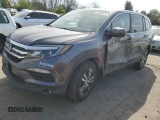 2016 Honda Pilot EX-L z VIN 5FNYF6H53GB072181, wystawiony jako Copart lot #54626075 z przebiegiem 125 568 mil mil oraz Szkoda całkowita • Salvage title. Historia ofert i sprzedaży dostępna na DreamBid. Obrazek 1.
