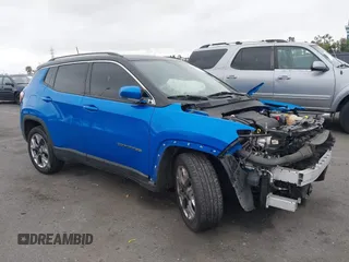 2021 Jeep Compass Limited with VIN 3C4NJCCBXMT538733, listed as a IAAI auction lot 42431715 with 61,832 mi miles and . Bid and sale history available at DreamBid. Image 1.