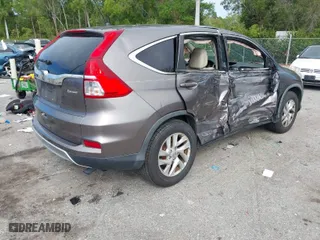 2016 Honda CR-V EX with VIN 3CZRM3H55GG707981, listed as a IAAI auction lot 41682423 with 107,111 mi miles. Bid and sale history available at carsss.com. Image 4.