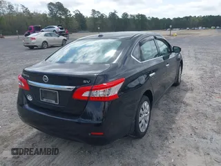 2015 Nissan Sentra SV with VIN 3N1AB7AP4FY368203, listed as a IAAI auction lot 41943298 with 115,375 mi miles. Bid and sale history available at carsss.com. Image 4.
